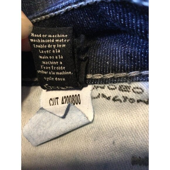 William Rast Women's Cat Flared Leg Jeans Stretch Pockets Blue SZ 26 - Picture 9 of 10